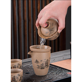 Liễn trà(chén khải)