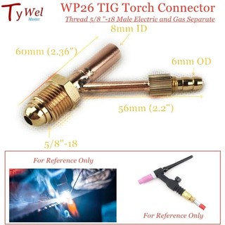 Đầu chia khí mỏ hàn Tig Tán Nôi 3 Dây - Đầu chế mỏ Tig WP26 /17/18 - phụ kiện hàn tig WP