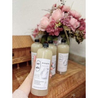 (Sỉ) SET 20-30-50 Chai Nhựa 1000ml Tròn Dài Dày Dặn Nắp Nhôm, Nắp Nhựa Đen ( Trắng).Chai Nhựa Đựng Trà Sữa