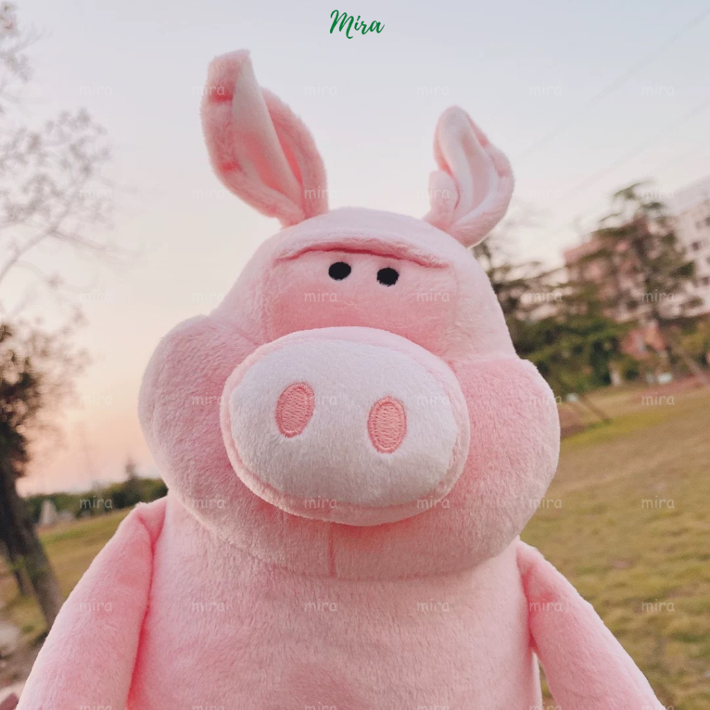 Heo Bông Piggy NICI, Gấu Bông Heo Con Búp Bê Thú Nhồi Bông Thương Hiệu NICI MIRA-GB280191