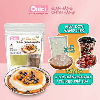 Set tàu hủ trân châu đường đen chè thái