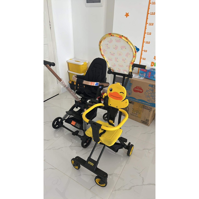 Thanh lý xe đẩy gấp gọn B duck đã sử dụng used