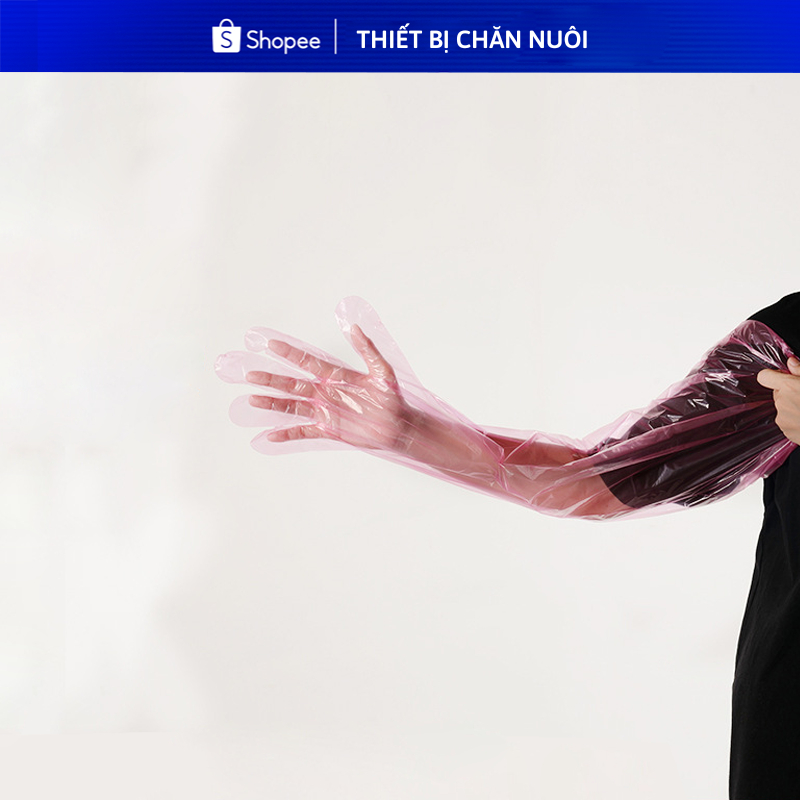 Găng tay phối tinh Nilong dài 90cm