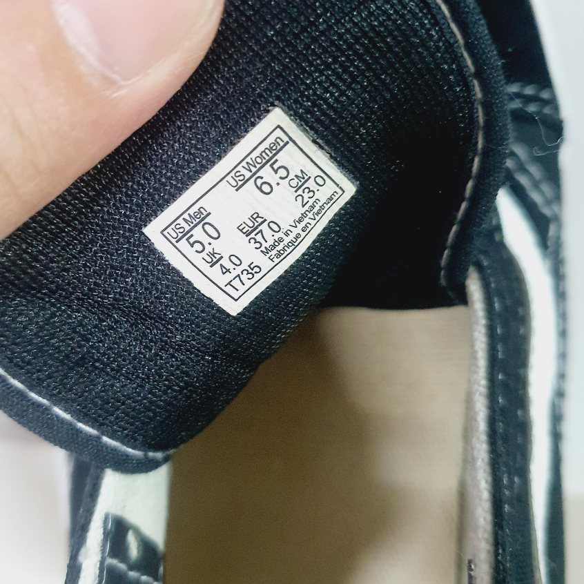 2hand  Giày V.a.n.s cond thấp