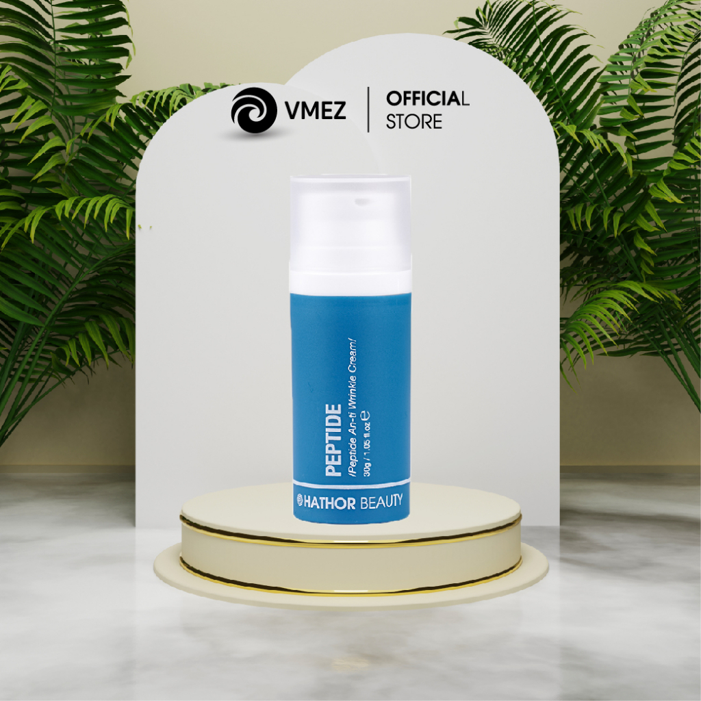 Kem dưỡng sáng, dưỡng ẩm, hỗ trợ làm trẻ hóa da PEPTIDE ANTI WRINKLE CREAM 30g Hathor Beauty - Kim Thiên Hoa