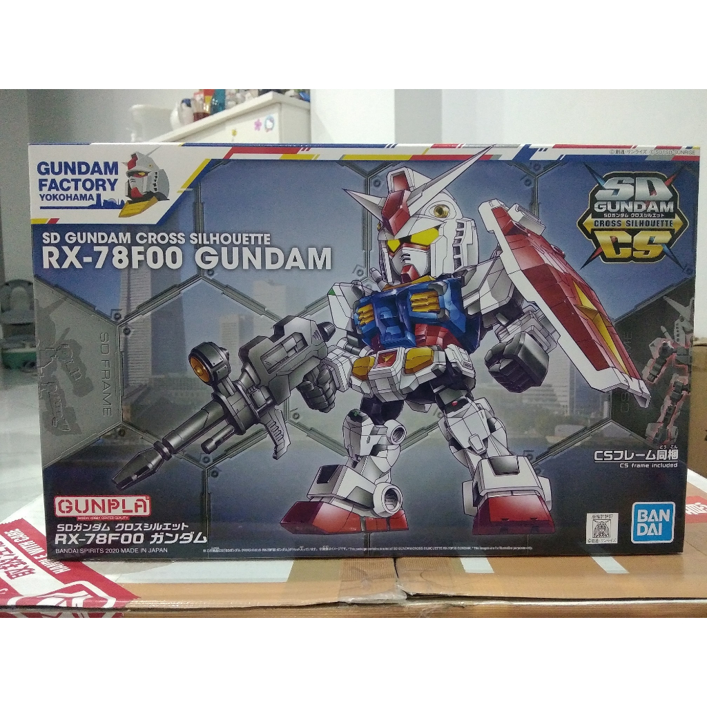 Bandai SDCS RX-78F00 Gundam Yokohama - Mô hình lắp ráp, đồ chơi