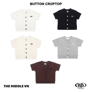 Áo croptop cài nút