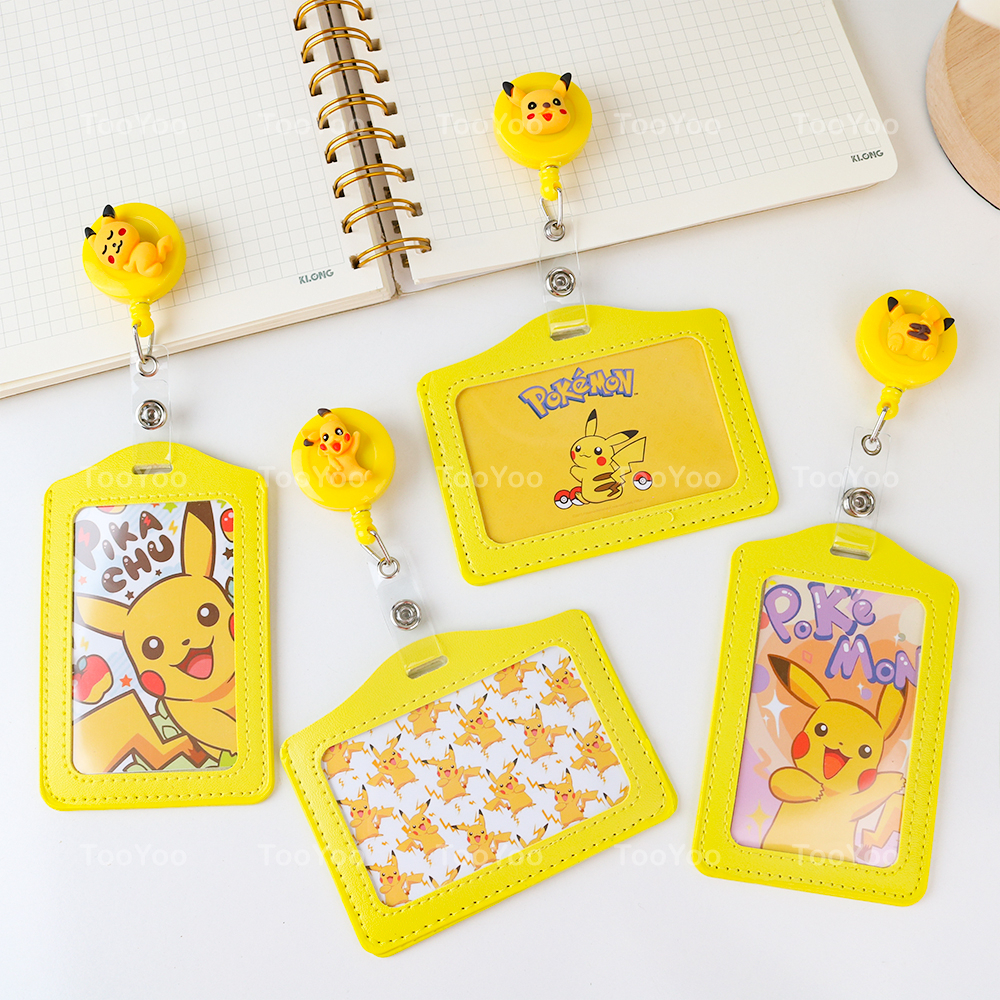 Yoyo co rút và bảng tên nhân viên hình PIKACHU dễ thương cute TooYoo BK00031