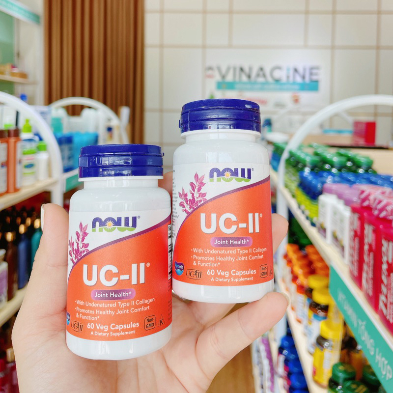 Viên uống hỗ trợ xương khớp Now UC-II 60 viên Mỹ