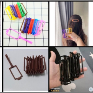 🎀 set 10 cây kẹp gọng cho tóc nhiều màu
