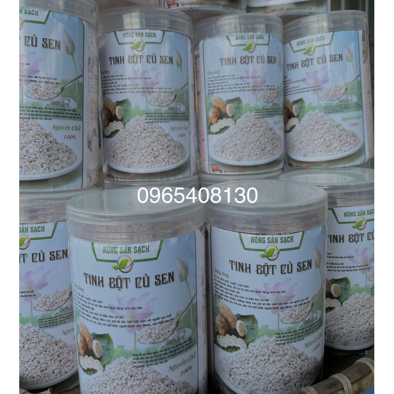 Tinh Bột Củ Sen Mix Hạt Dinh của Dưỡng (Combo 5 Hộp Dinh Dưỡng)