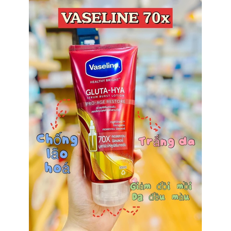 DƯỠNG THỂ VASELINE DAILY 70X
