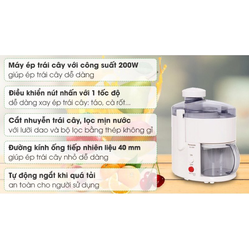 Máy ép Panasonic MJ-68M MJ-H100