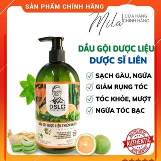 Dầu gội ngừa rụng tóc, mượt tóc, sạch gàu, dược liệu thiên nhiên thế hệ mới - Bông bưởi vàng