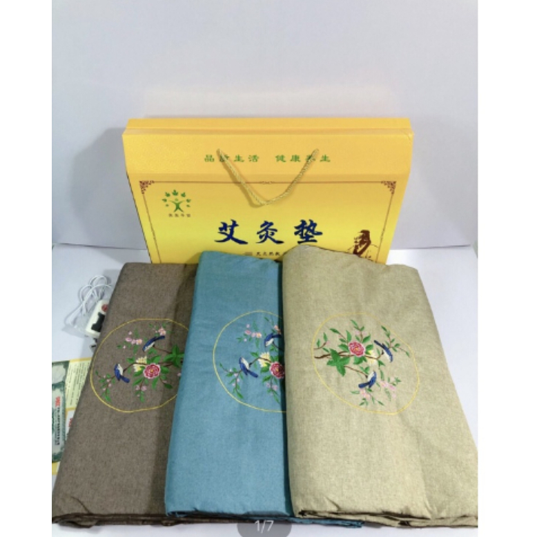 Thảm Ngải Cứu Gối Ngải Trung Hoa Sưởi Ấm Giảm Đau Mỏi Lưng Xương Khớp Thư Giãn Hiệu Quả