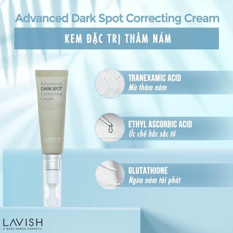 Kem Giảm Thâm,Nám,Tàn Nhang - Lavish H Baby