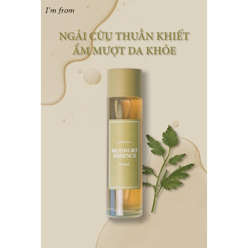 Tinh Chất Ngải Cứu Phục Hồi, Dịu Da I’m from Mugwort Essence 30ml