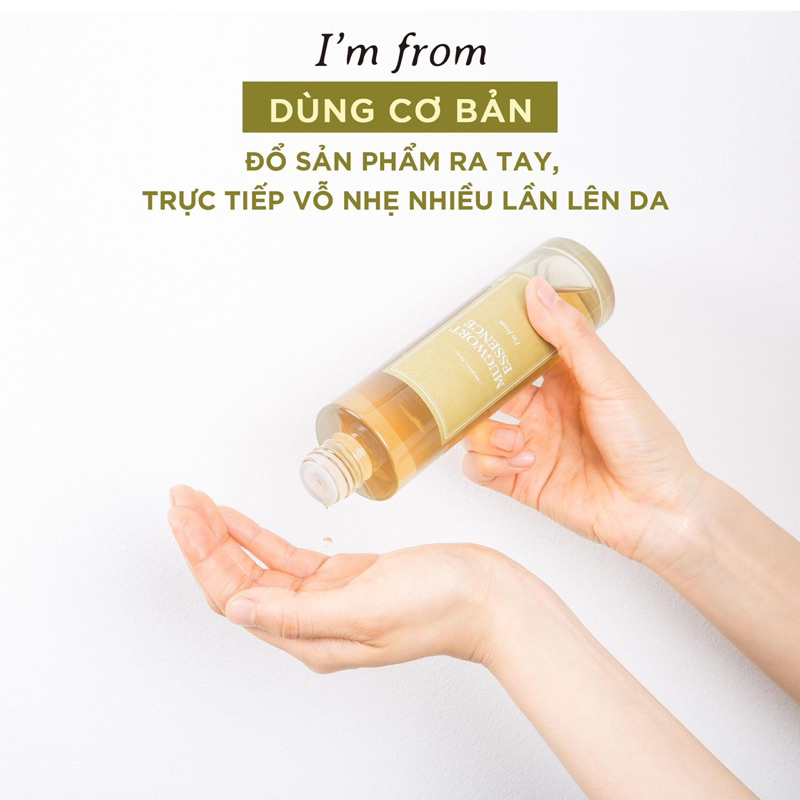 Tinh Chất Ngải Cứu Phục Hồi, Dịu Da I’m from Mugwort Essence 30ml