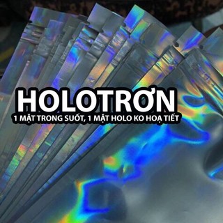 Set 10 túi zip hologram nhiều size