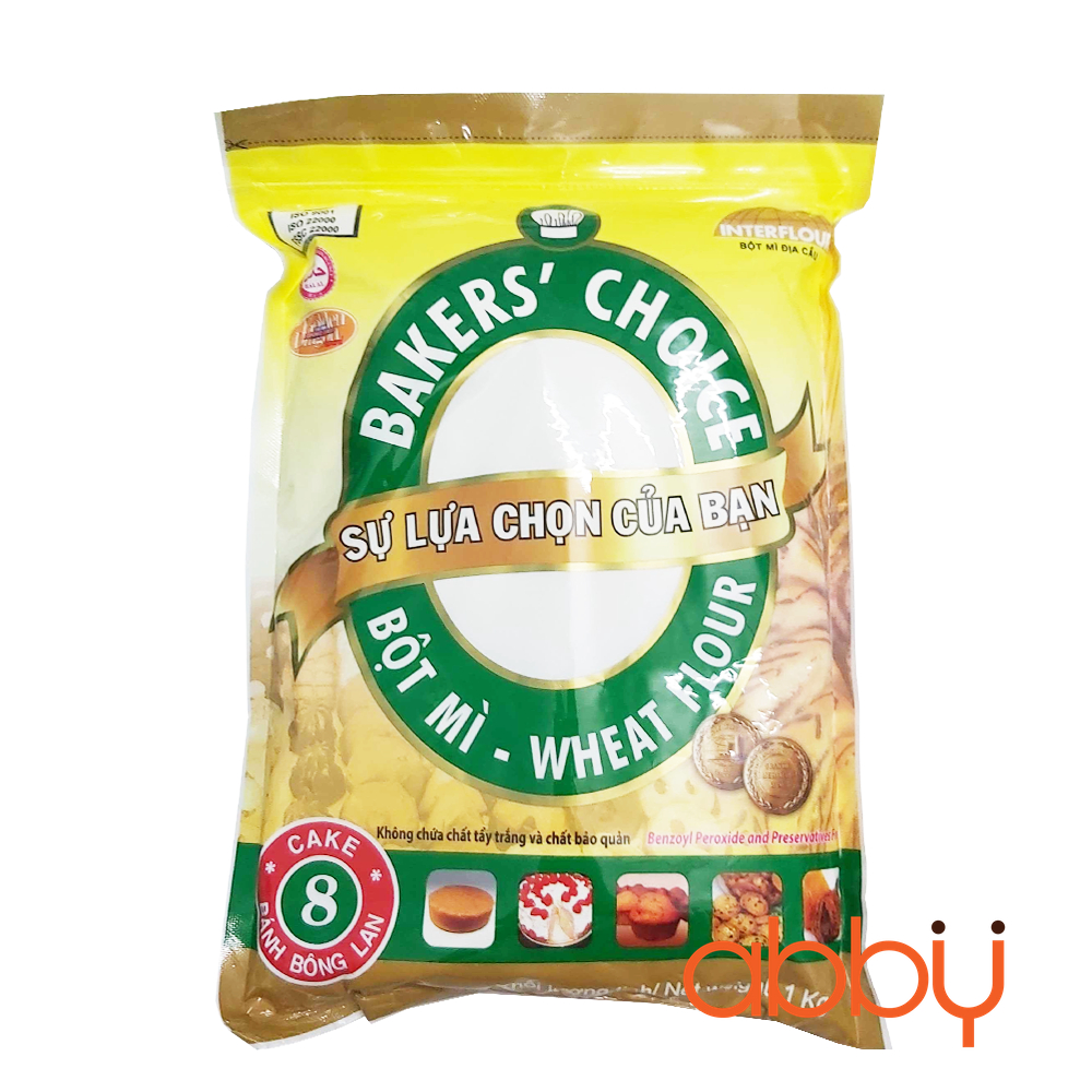 Bột mì baker choice tốt nhất số 8,11,13 túi 1kg