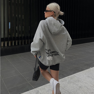 Áo khoác VITALITÉ BASIC GREY HOODIE