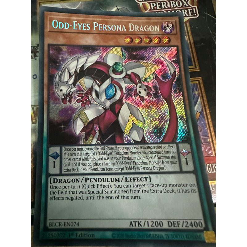bàivyugioh: odd-eyes persona dragon