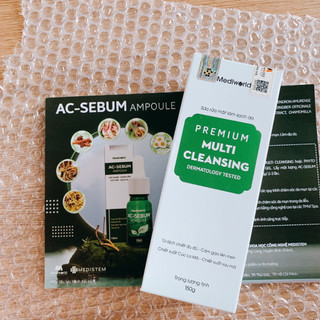 (Sỉ ib) Sữa rửa mặt bio PREMIUM MULTI CLEANSING - MEDIWORLD