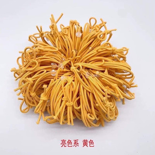 10 Dây buộc tóc có đế silicon 2 lớp làm cột tóc Handmade