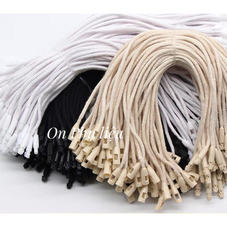 Dây Cotton KEM treo nhãn mác quần áo - khoảng 100 sợi