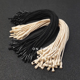 Dây Cotton Đen treo nhãn mác quần áo - khoảng 100 sợi