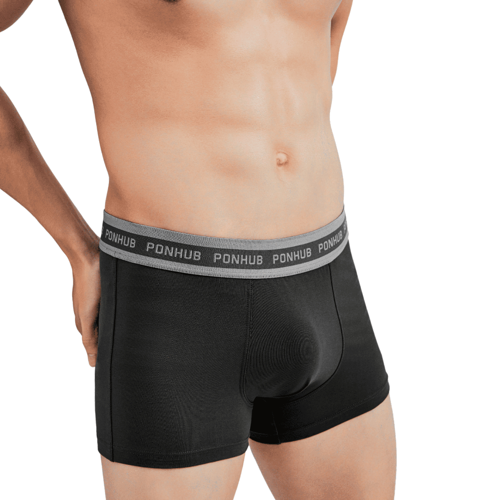 Quần boxer nam cao cấp HUDOMAN form ôm thể thao vải cotton compact co giãn, thoáng mát không bị bai, xù lông PONB-00100
