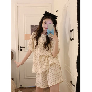 Bộ ngủ / mặc nhà pyjama ngắn taobao