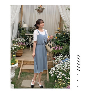 Đầm maxi kiểu yếm big size lớn bao xinh size 65-95kg