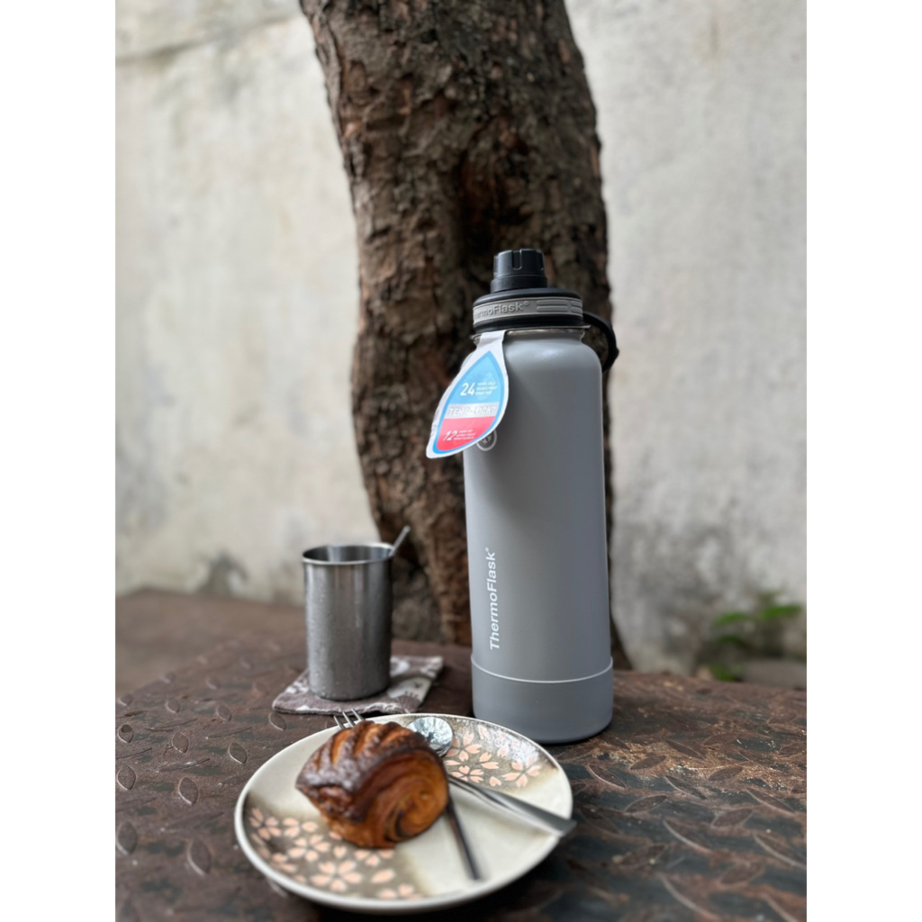 BÌNH GIỮ NHIỆT THERMOFLASK 1200ML GIỮ NHIỆT SIÊU LÂU, CỰC ĐẸP, VÂN NHÁM SANG TRỌNG