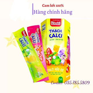 Thạch Calci Ích Nhi, Thạch mắt đen Ích Nhi - bổ sung Calci hữu cơ và hỗ trợ sáng mắt cho bé