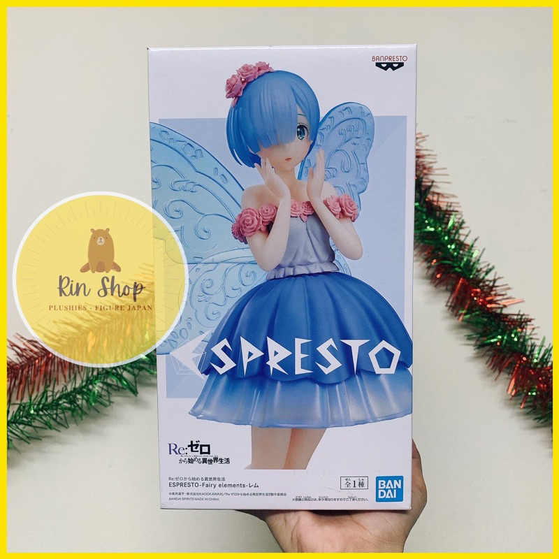 Mô Hình Chính Hãng Rem Re:Zero − Starting Life in Another World - Espresto -Fairy Elements