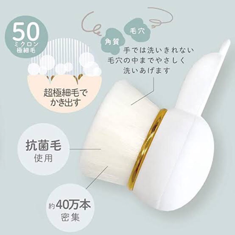 Cọ rửa mặt lông tơ MIFFY cao cấp