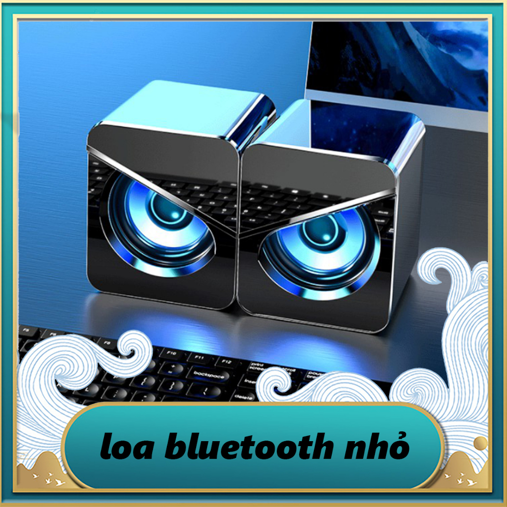 【Hàng giao ngay】mini MC V-128 âm Bass Trầm nổi loa di động Eagle Eye dùng cho giắc cắm âm