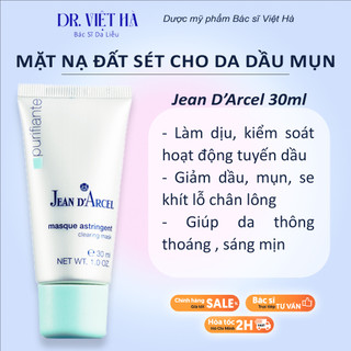 Mặt nạ đất sét Jean D’Arcel cho da dầu mụn 30 ML