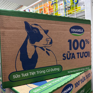 Thùng sữa Vinamilk 48x180ML - đủ loại
