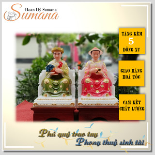 Tượng cậu tài cậu quý cao 23cm - hoan hỷ sumana