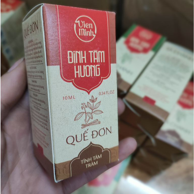 Tinh dầu Quế đơn 10ml / 50ml Định tâm hương khử mùi làm ấm không gian