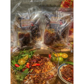 Bánh tráng dẻo sợi bò rim