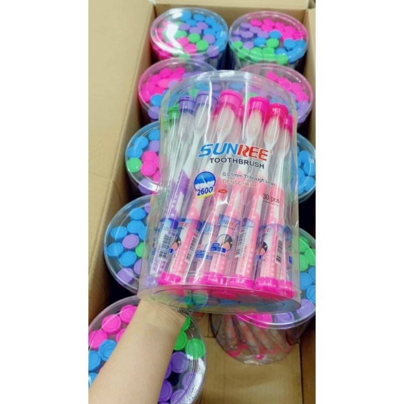 Bàn Chảy Đánh Răng Sunree Thái Lan
