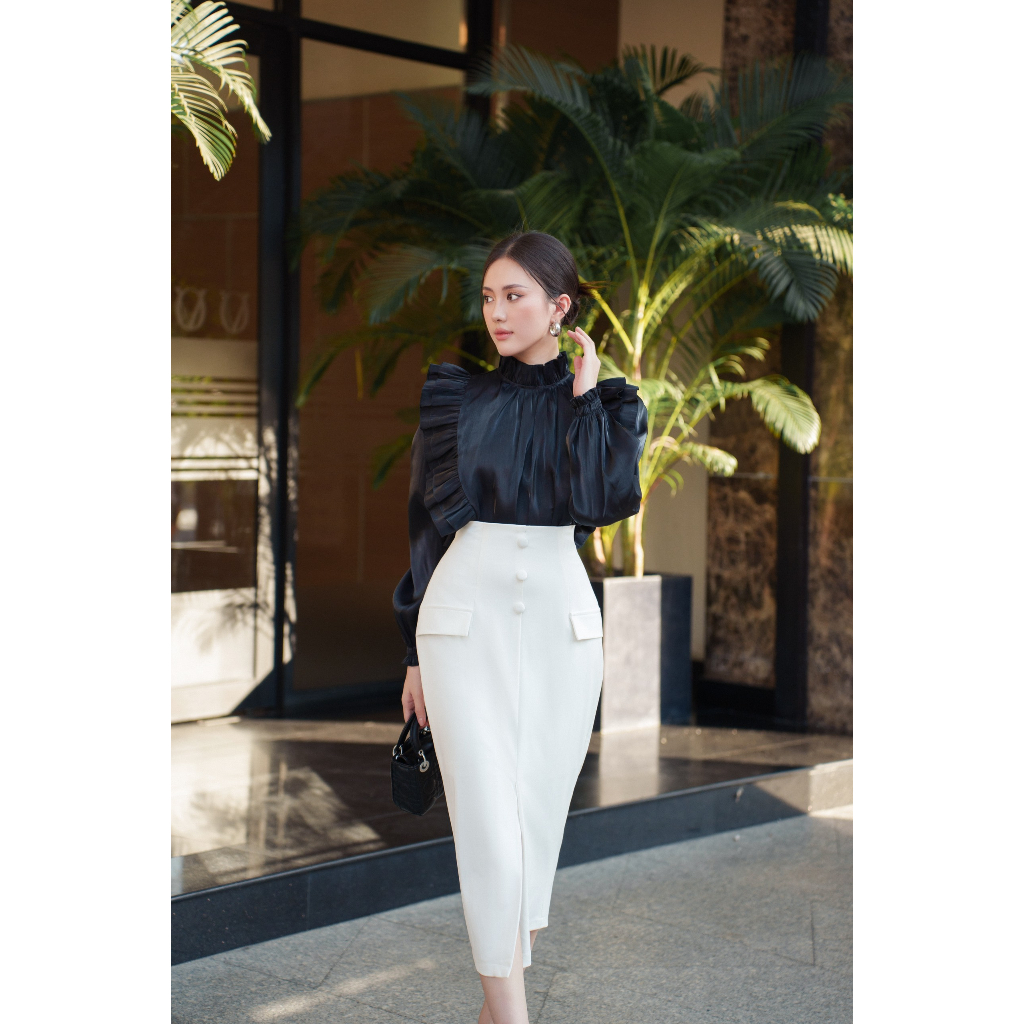 VELLE DESIGN Chân váy Diva chất vải cotton hàn