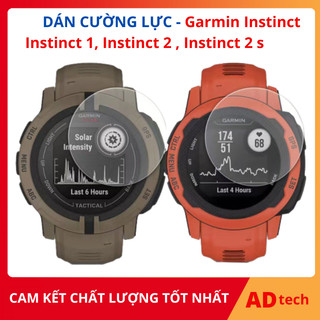 Dán màn hình đồng hồ garmin Instinct 1, Instinct 2, Instinct 2s, dán cường lực Garmin Instinct đi kèm miếng dán màn hình