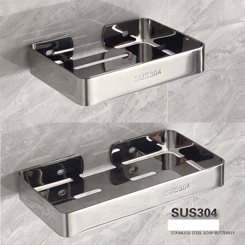 Giá Đựng Xà Bông Inox 304 Xịn, Khay Đựng Xà Phòng - Hàng Cao Cấp