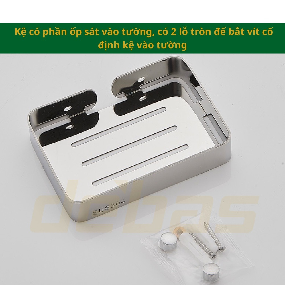 Giá Đựng Xà Bông Inox 304 Xịn, Khay Đựng Xà Phòng - Hàng Cao Cấp