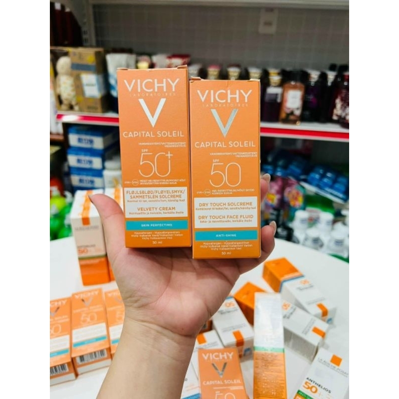 KEM CHỐNG NẮNG CHÍNH HÃNG CỦA PHÁP VICHY SPF 50+