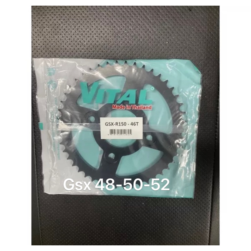 NHÔNG DĨA GSX-R150R-GSX S150 DĨA 43T 44T 45T 46T 47T 48T 50T NHÔNG 13T 14T 15T 16T chuẩn 428 VITAL HÀNG NHẬP THÁI LAN